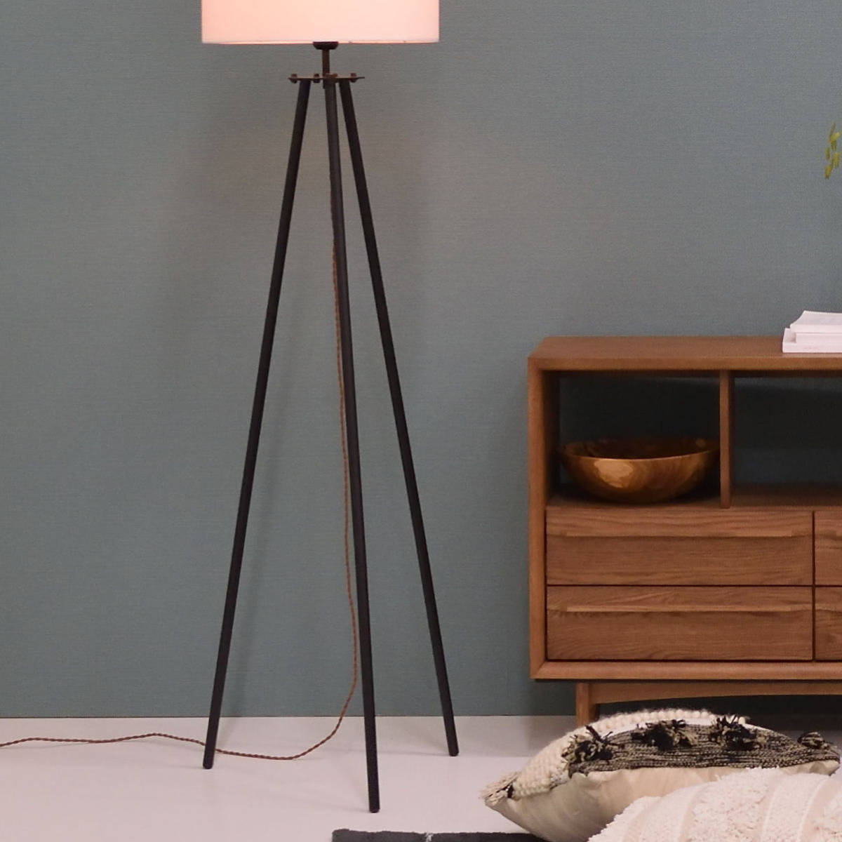 スタンドライト 小 北欧風 スチール おしゃれ （ フロアライト LED led