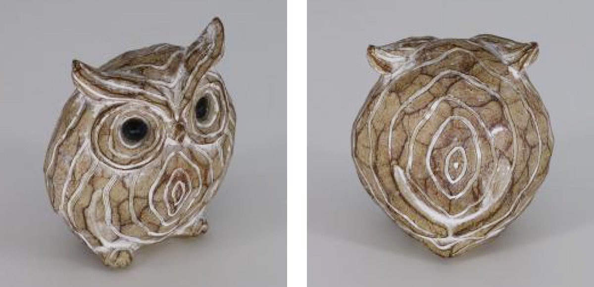 置物 フクロウオーナメント 14535 （ 置き物 オブジェ オーナメント