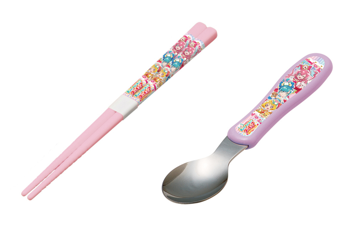 小森樹脂 コンビセット 抗菌 箸 スプーン デリシャスパーティ