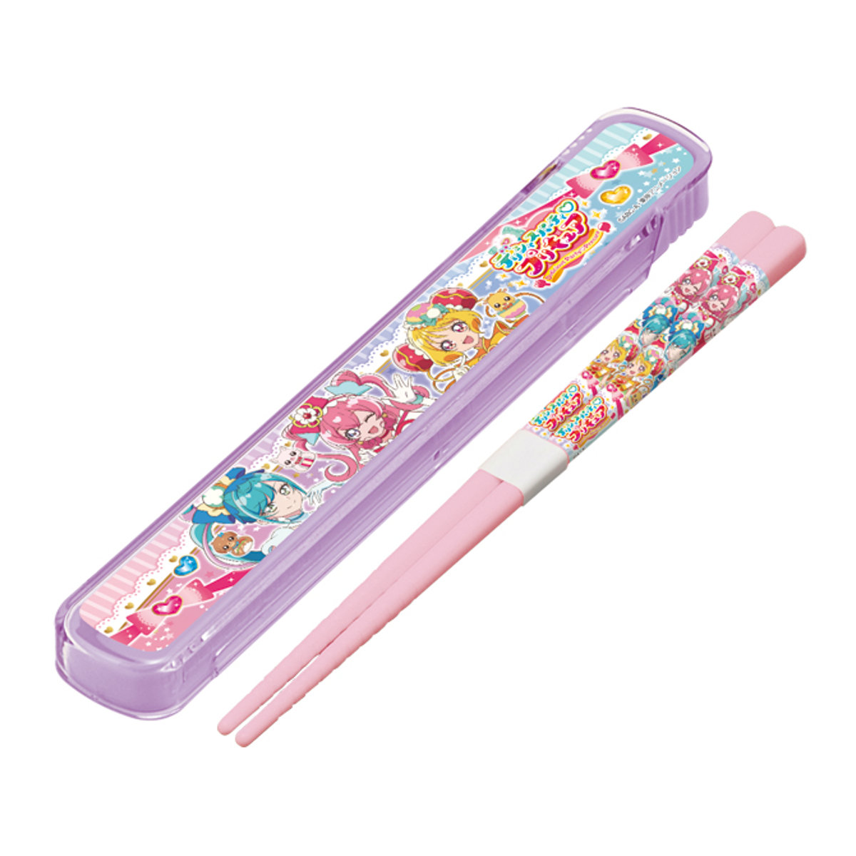 小森樹脂 箸箱セット 抗菌 箸 16.5cm ひろがるスカイ！プリキュア