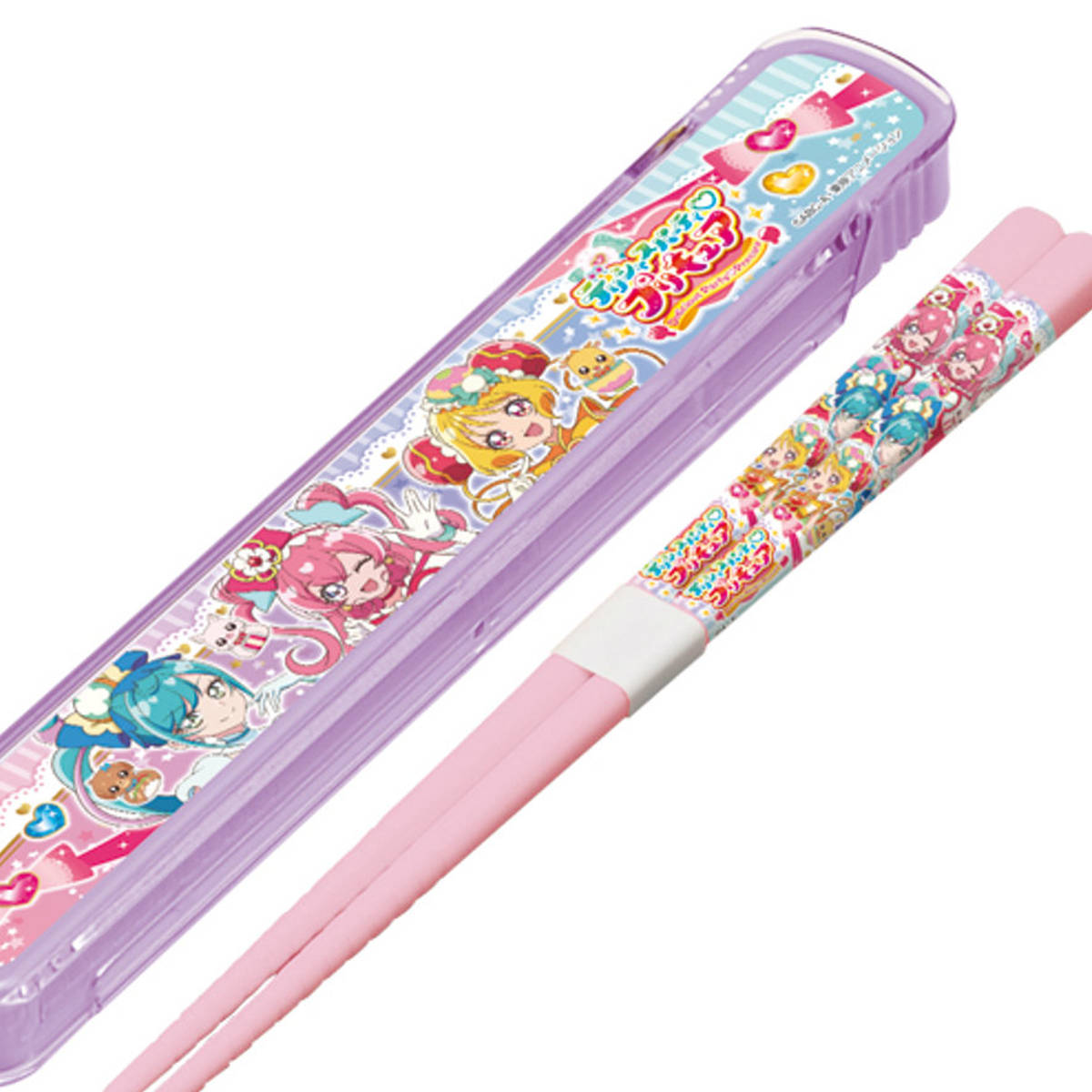 小森樹脂 箸箱セット 抗菌 箸 16.5cm ひろがるスカイ！プリキュア