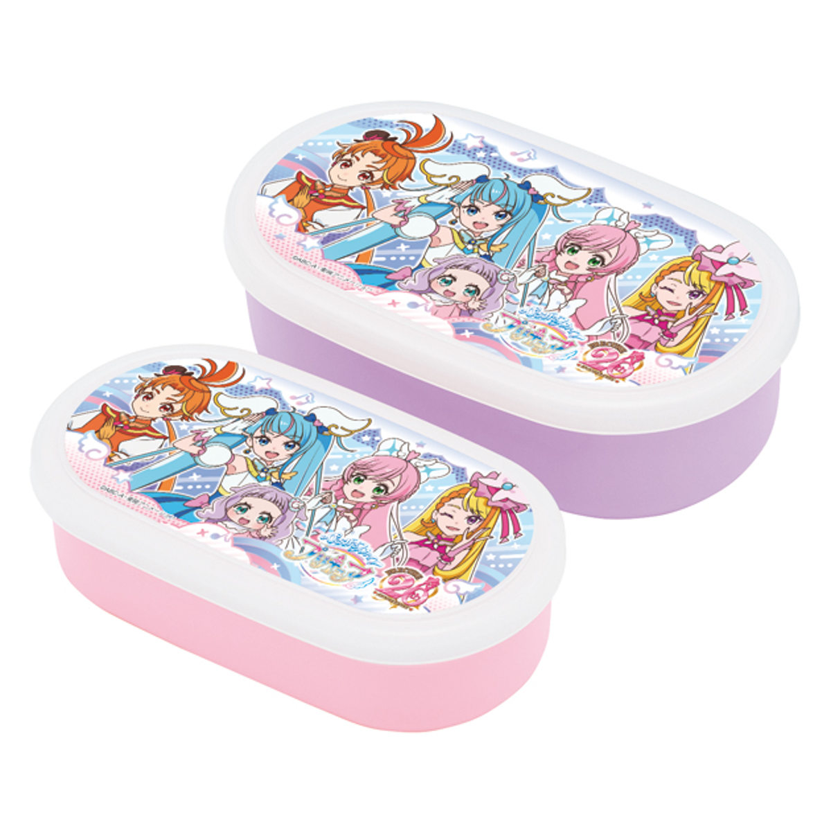 ひろがるスカイ！プリキュア　お弁当箱　水筒　セット 小森樹脂 弁当箱 抗菌 2個セット ひろがるスカイ!プリキュア