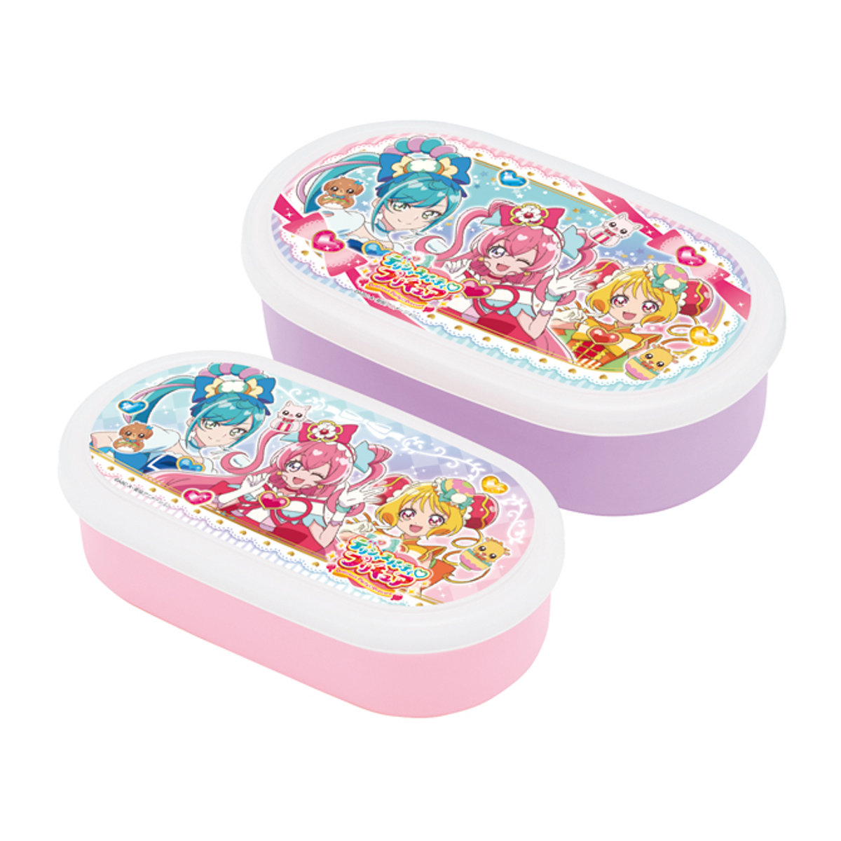 小森樹脂 弁当箱 抗菌 2個セット ひろがるスカイ!プリキュア