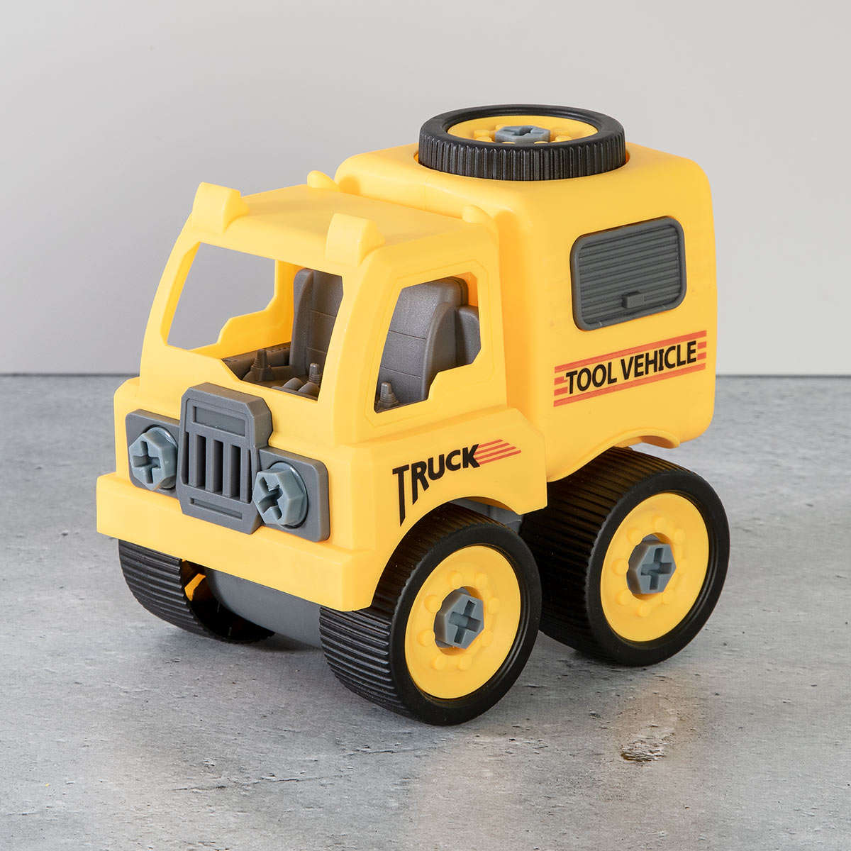 おもちゃ DIY TRUCK 14 車 トラック （ 知育玩具 車のおもちゃ 組立て