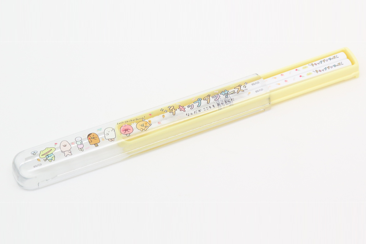 San-X（サンエックス） 箸箱セット 抗菌 箸 16.5cm スライド チキップ