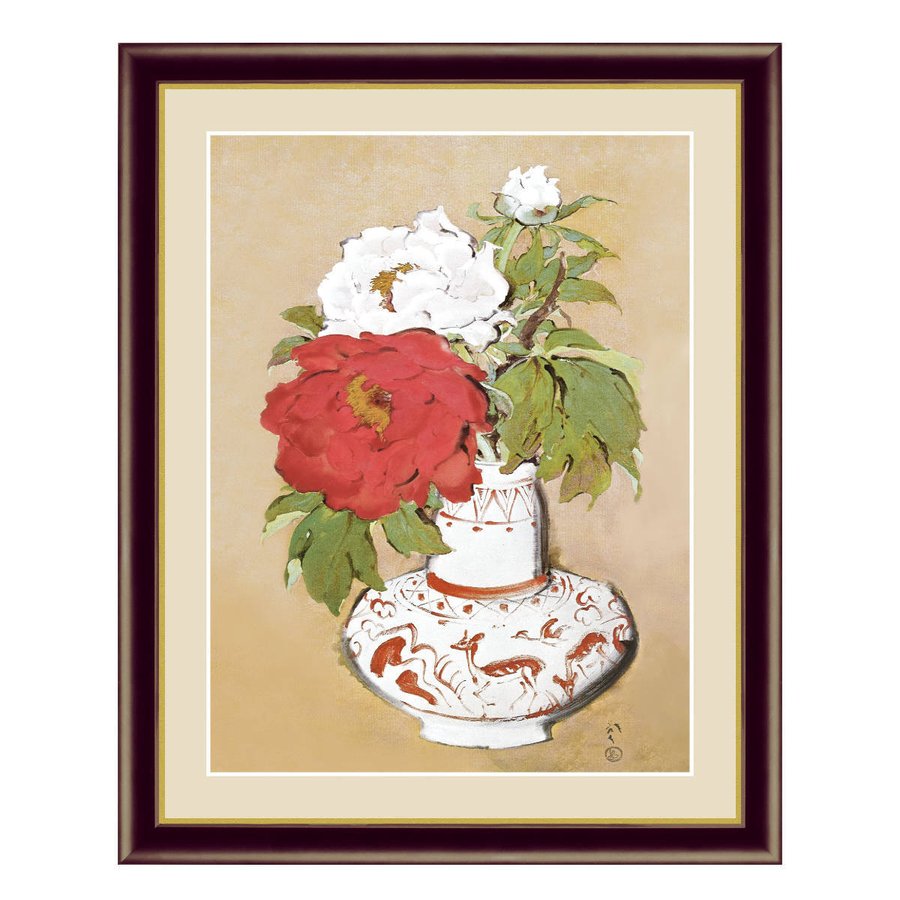 CLAUDE VENARD 額縁 花と静物のある部屋 インテリア アート