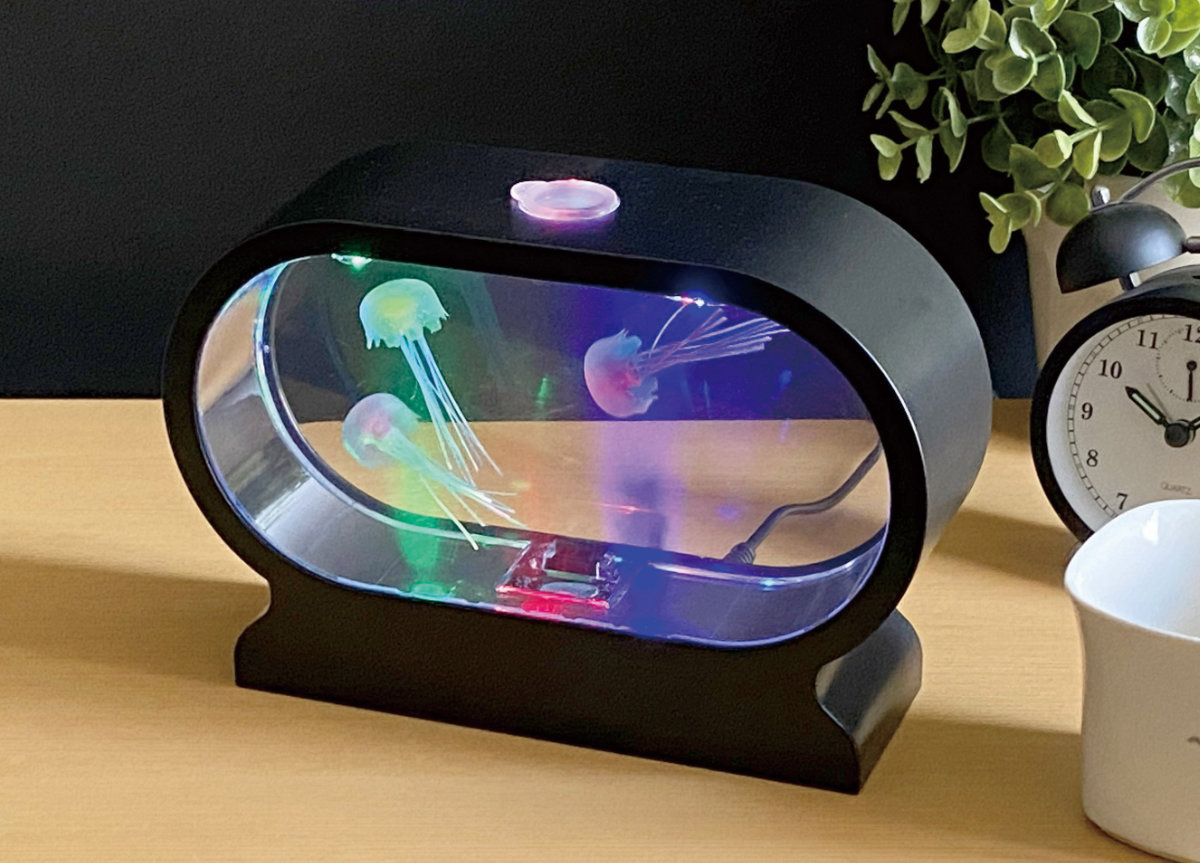 間接照明 ミニアクアリウムクラゲ （ 照明 インテリア おしゃれ くらげ