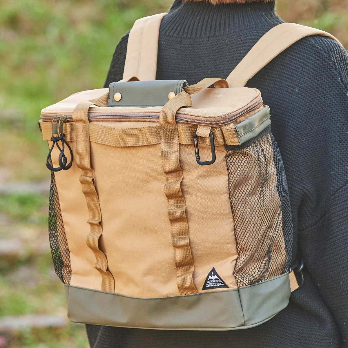 セトクラフト ツールバッグ 10L リュックサックタイプ パーティション