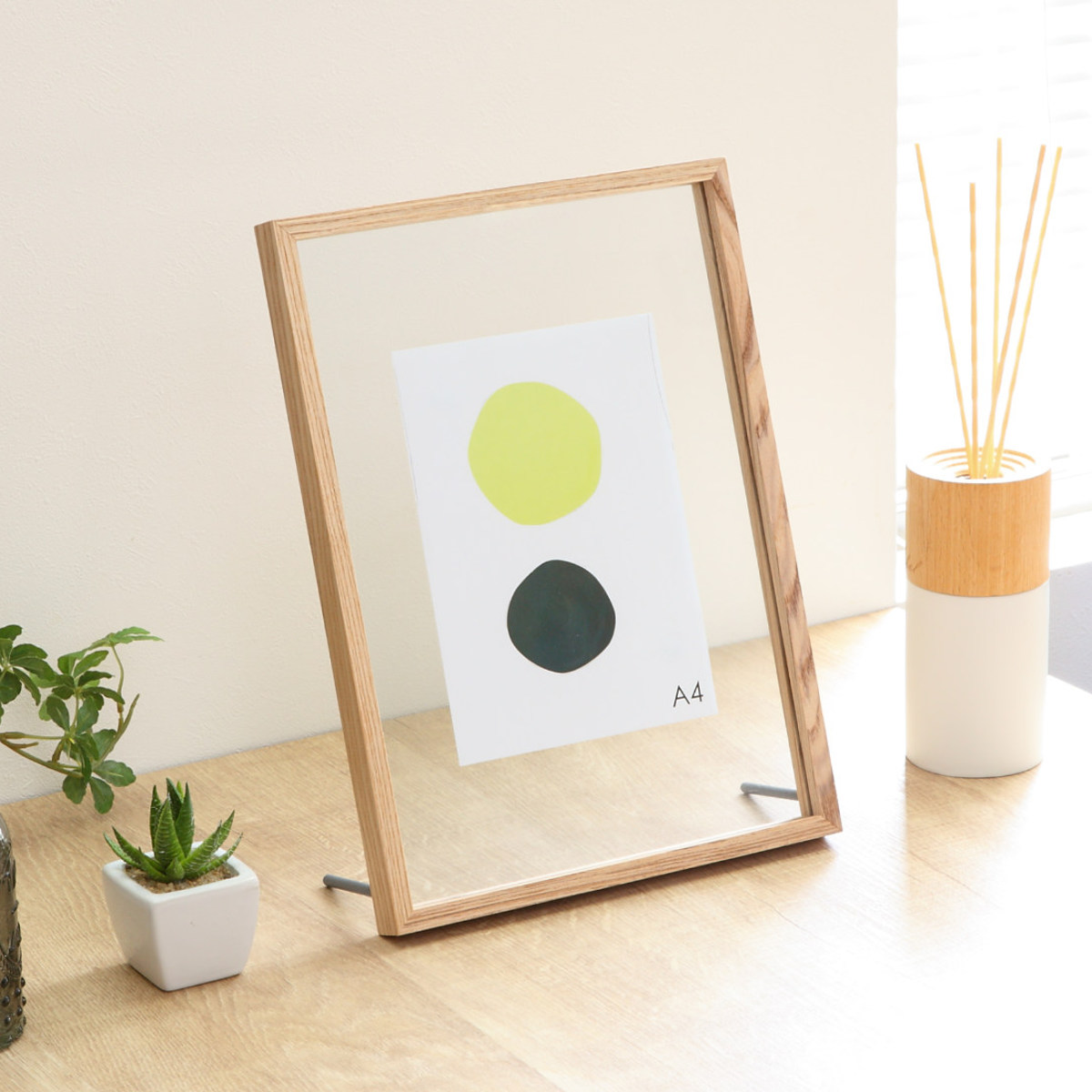 magnet フォトフレーム CAN-02 A4 （ フォトスタンド 写真立て 写真た