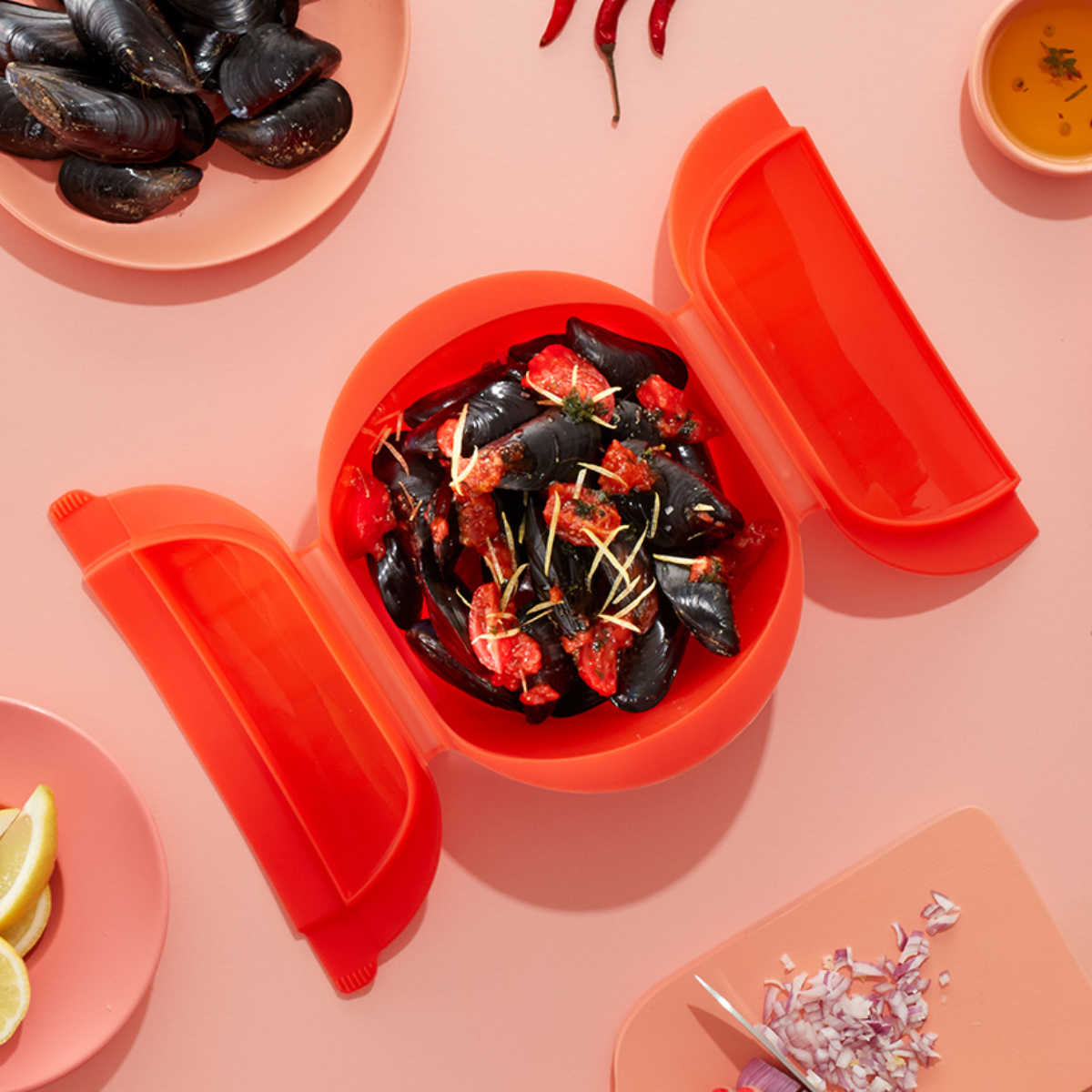 Lekue（ルクエ） 電子レンジ調理器 ディープスチームケース