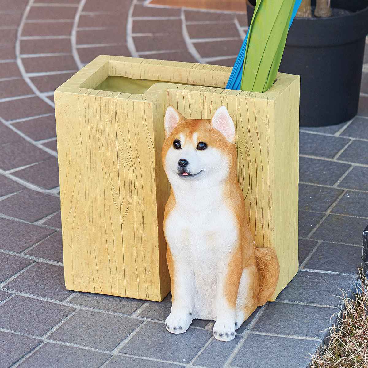 セトクラフト 傘立て 屋外兼用 DOG （ アンブレラスタンド 傘立