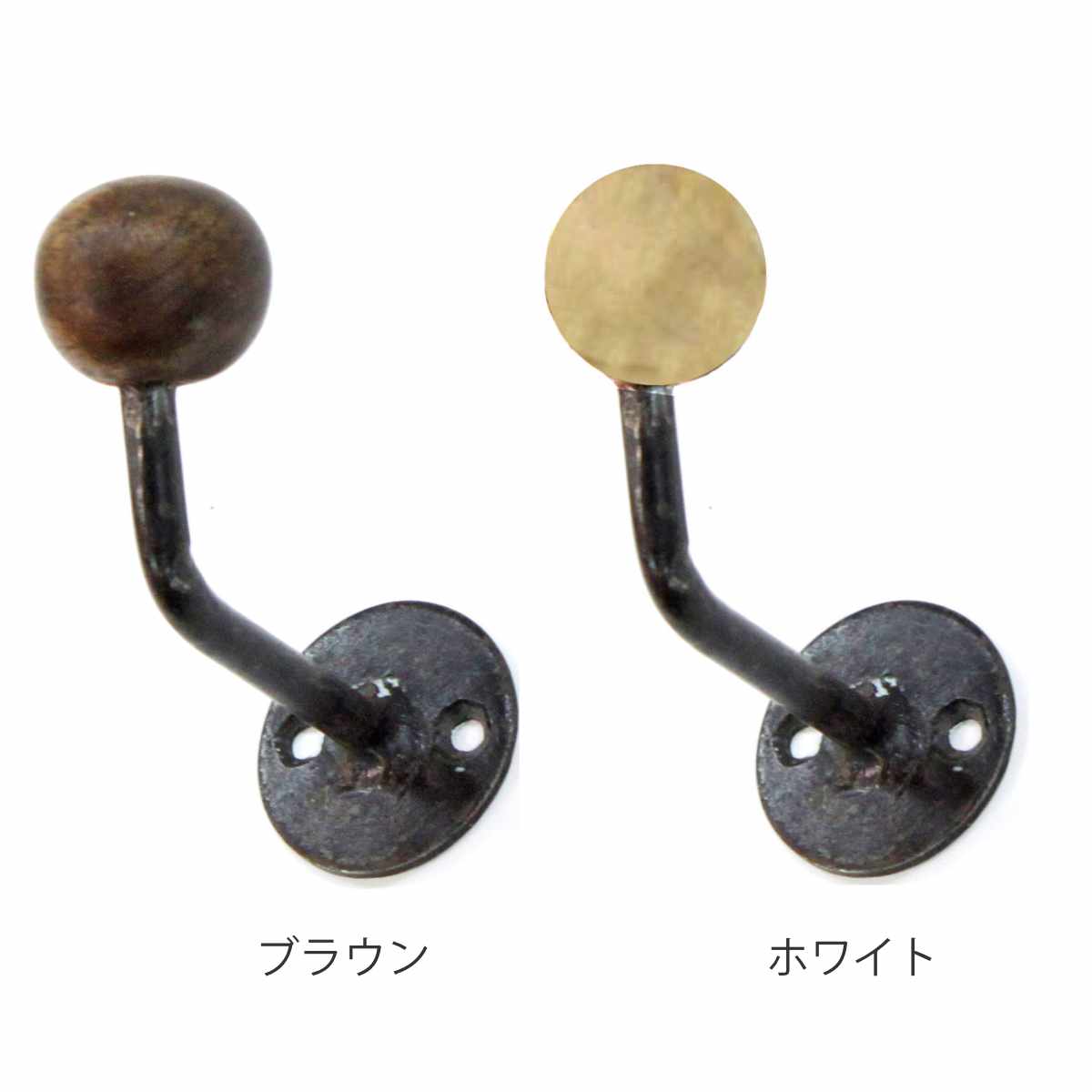 ウッドボールフック ( フック 壁掛け ウォー...の詳細画像1