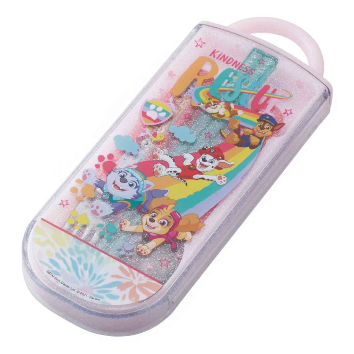 スケーター トリオセット 抗菌 箸 スプーン フォーク スライド パウ