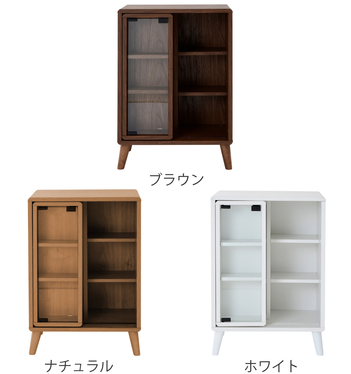 【みかん星人②】JKプラン 本棚 扉付き 大容量 ブラウン 1個 （左） みかん星人】JKプラン 本棚 扉付き 大容量 ブラウン 2個セット 高級 JK