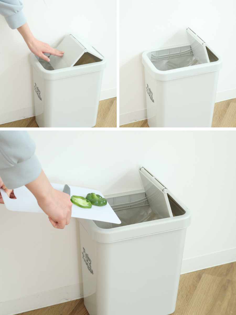 平和工業 ゴミ箱 18L スライドペール ふた付き （ ごみ箱 18リットル