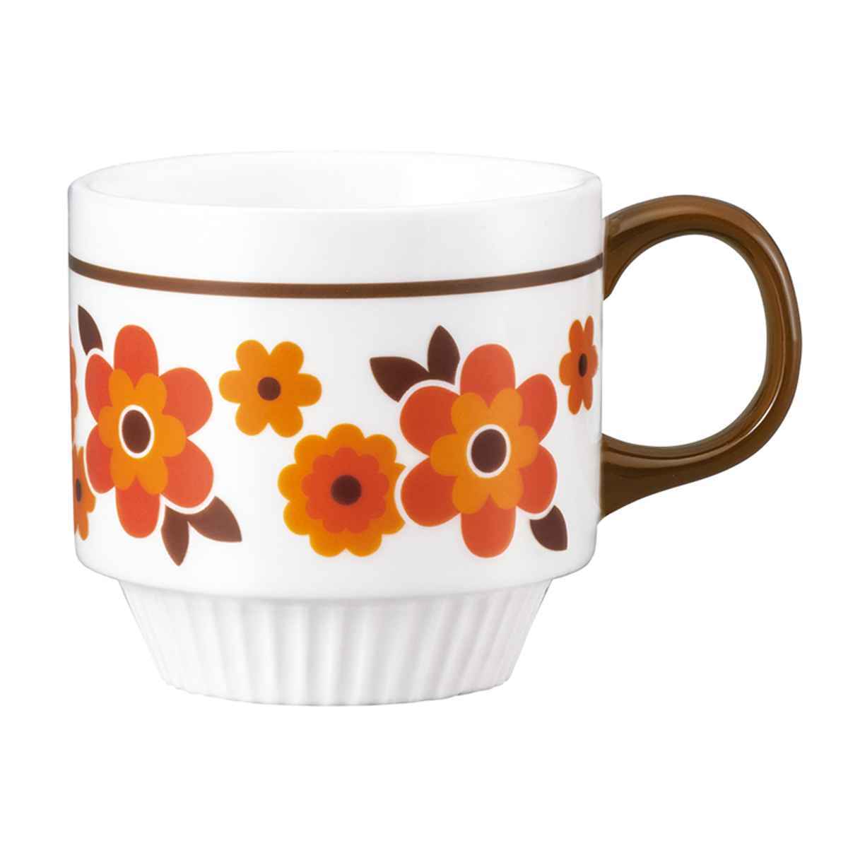 マグカップ 150ml kokopele レトロ 陶器 （ 電子レンジ対応 マグ