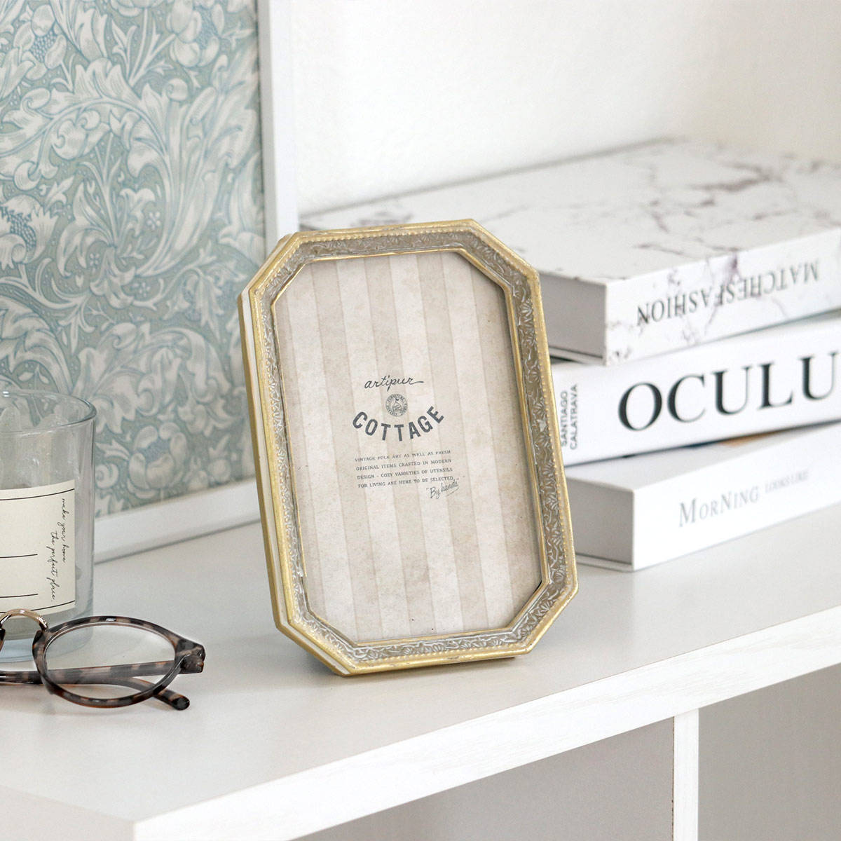 フォトフレーム 八角フォトフレーム M （ フォトスタンド 写真立て