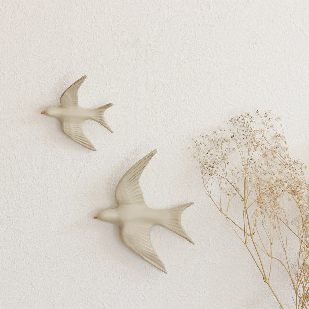 ウォールデコ バード L （ ウォールデコレーション 壁飾り