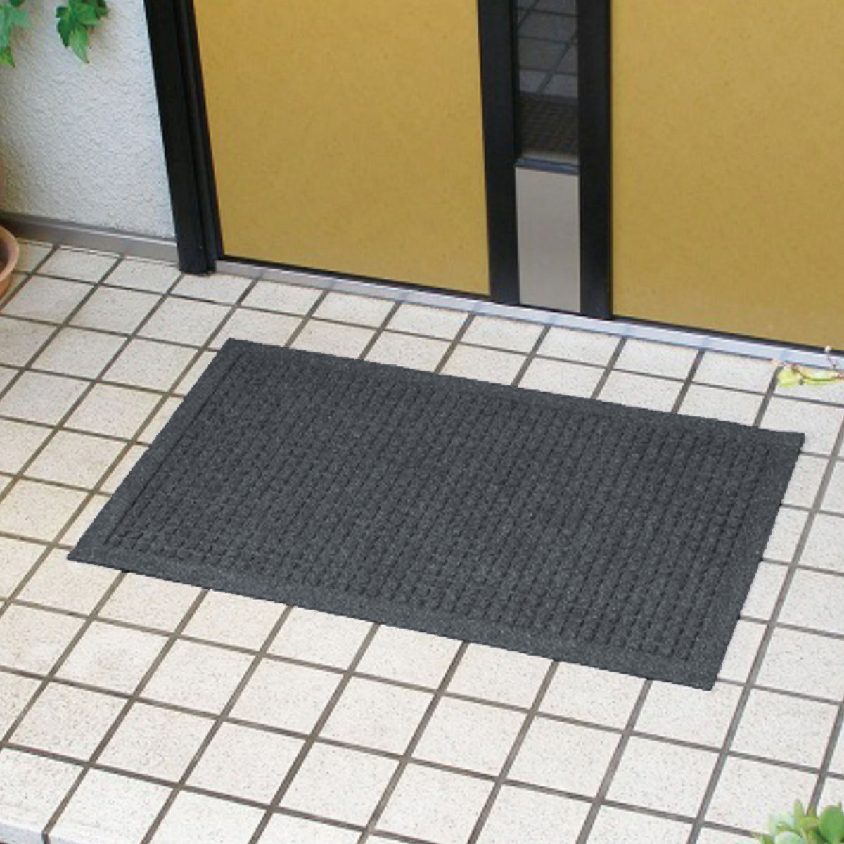 クリーンテックス・ジャパン 玄関マット 吸水速乾 88×146cm 屋内・屋外