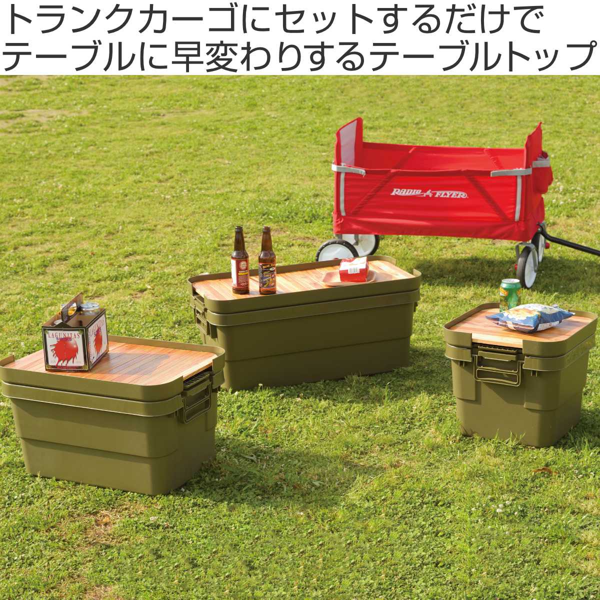 東谷 木天板 トランクカーゴ 20L対応 テーブルトップ 天板のみ （ TC