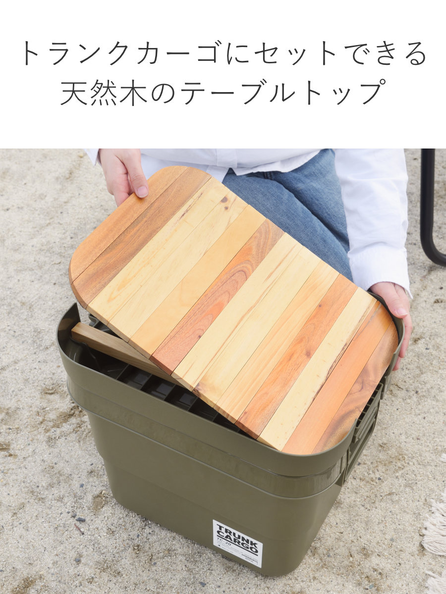 東谷 木天板 トランクカーゴ 30L対応 テーブルトップ 天板のみ （ TC
