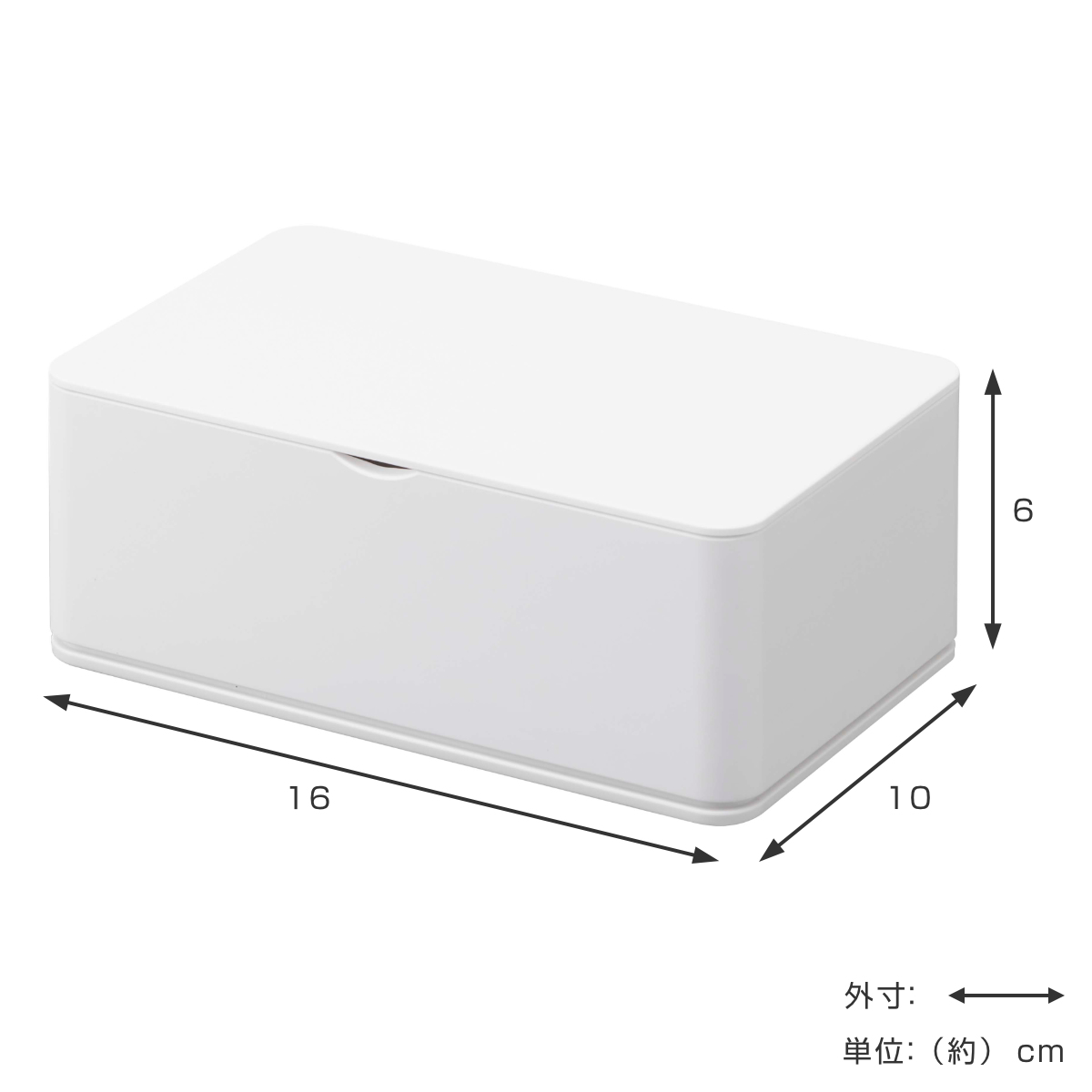 山崎実業 smart ウェットティッシュケース スマート （ 4903208055789