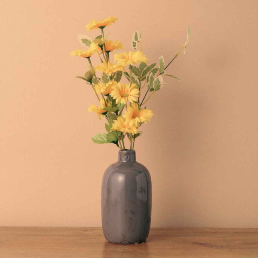 花瓶 セラミックベース 直径8.5×高さ17cm