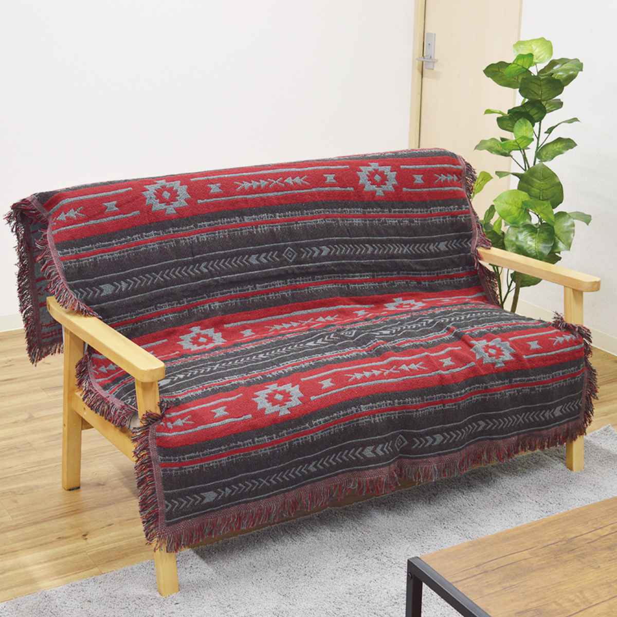 マルチカバー ジェニマルチカバー リバーシブル 130×180cm （ 北欧