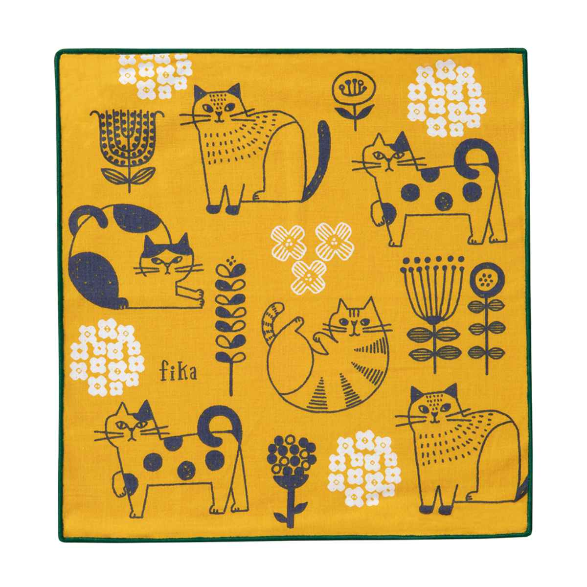 ミニタオル ハンカチ FIKA 日本製 25×25cm （ タオル ハンド タオル