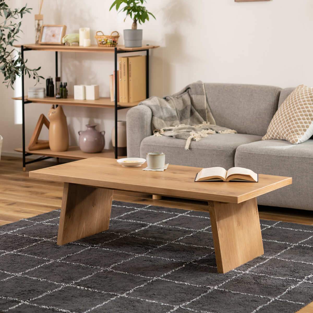 東谷 センターテーブル 幅120cm 木製 天然木 国産 （ テーブル