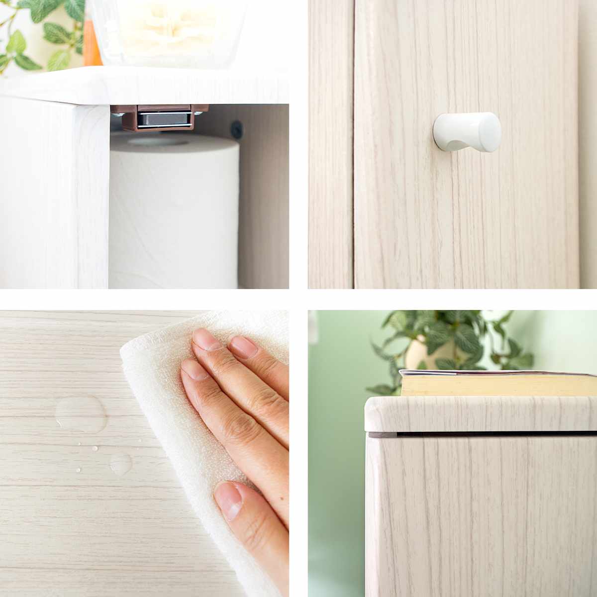 トイレ収納 ホワイト　スリム  トイレットペーパー収納 薄型 トイレラック スリム 薄型 トイレットペーパー収納 キャスター付き 大