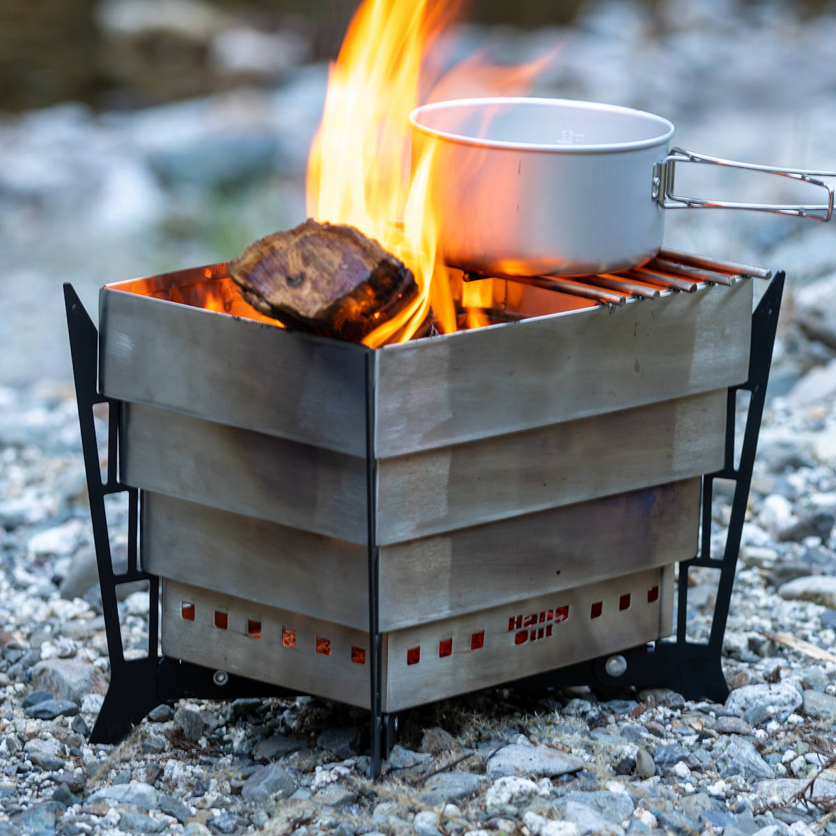 弘益 焚き火台 コンパクト komorebi （ ハングアウト HangOut