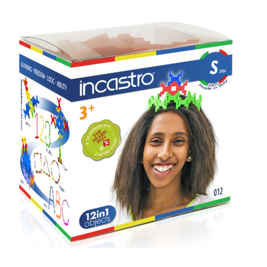 おもちゃ インカストロ Sサイズ 20ピース入り 知育玩具 小学生 3歳