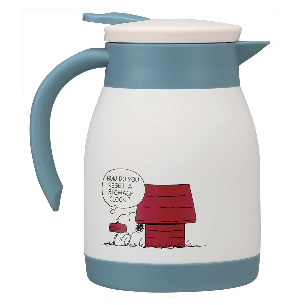 卓上ポット 600ml スヌーピー PEANUTS ステンレス （ 魔法瓶 保温