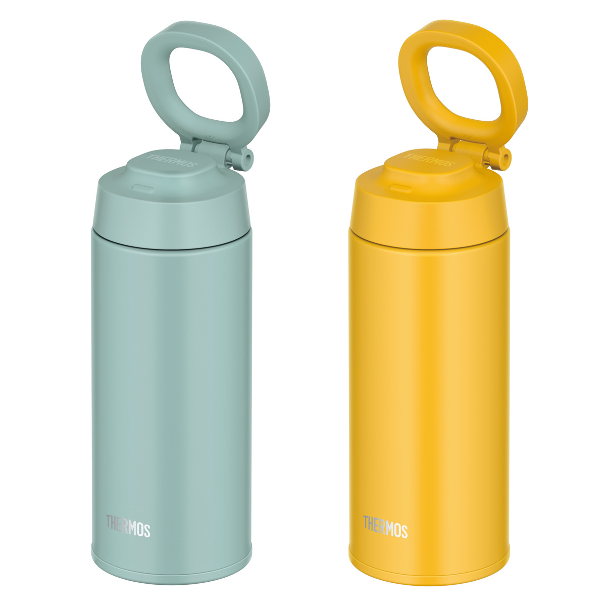 THERMOS（サーモス） 水筒 500ml 取っ手付き ステンレス 真空断熱