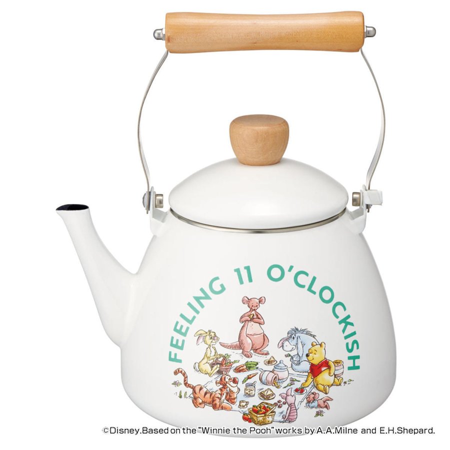 Disney（ディズニー） やかん 2L ホーロー製 IH対応 くまのプーさん