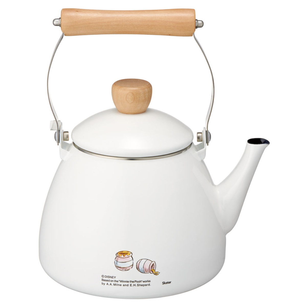 Disney（ディズニー） やかん 2L ホーロー製 IH対応 くまのプーさん
