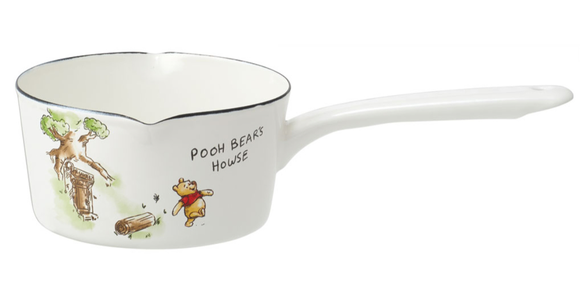 Disney（ディズニー） ミルクパン 1.2L IH対応 ホーロー製 くまのプー