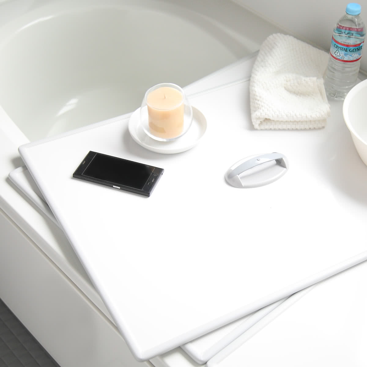 東プレ 特典付き 風呂ふた 組み合わせ 70×100cm 用 取っ手付き U10 2枚