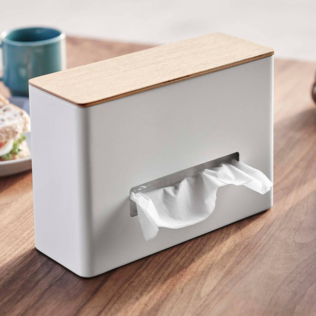 RIN（山崎実業） 山崎実業 RIN ティッシュ＆ウェットシートケース リン