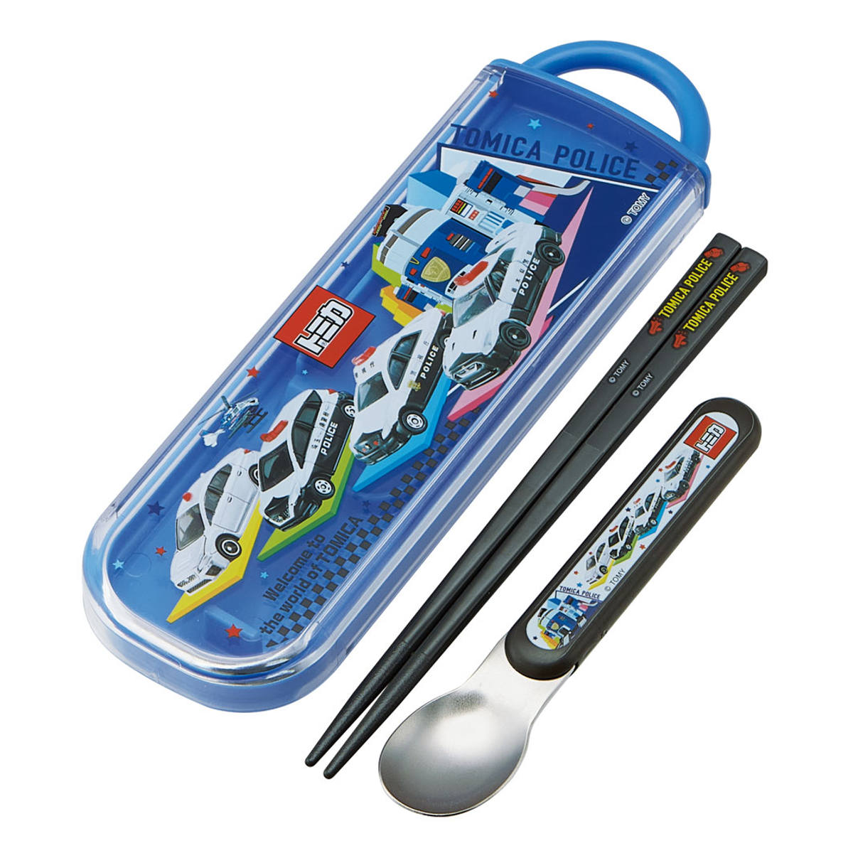 トミカ はしセット スケーター コンビセット 抗菌 箸 スプーン トミカ （ TOMICA 食洗機