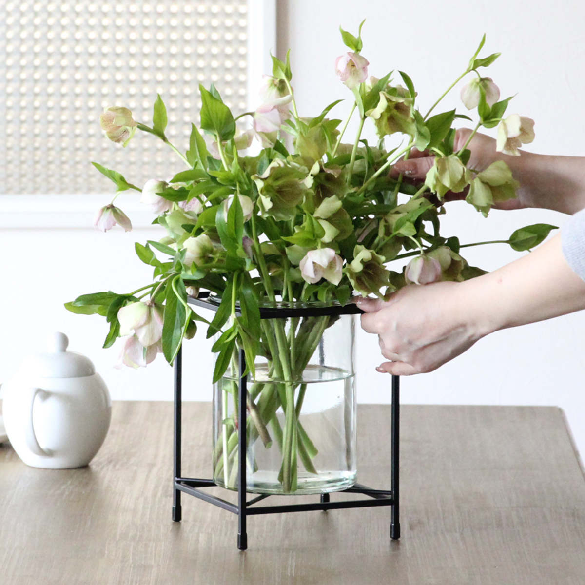 SPICE of Life（スパイス オブ ライフ） 花瓶 アイアンベーススタンド