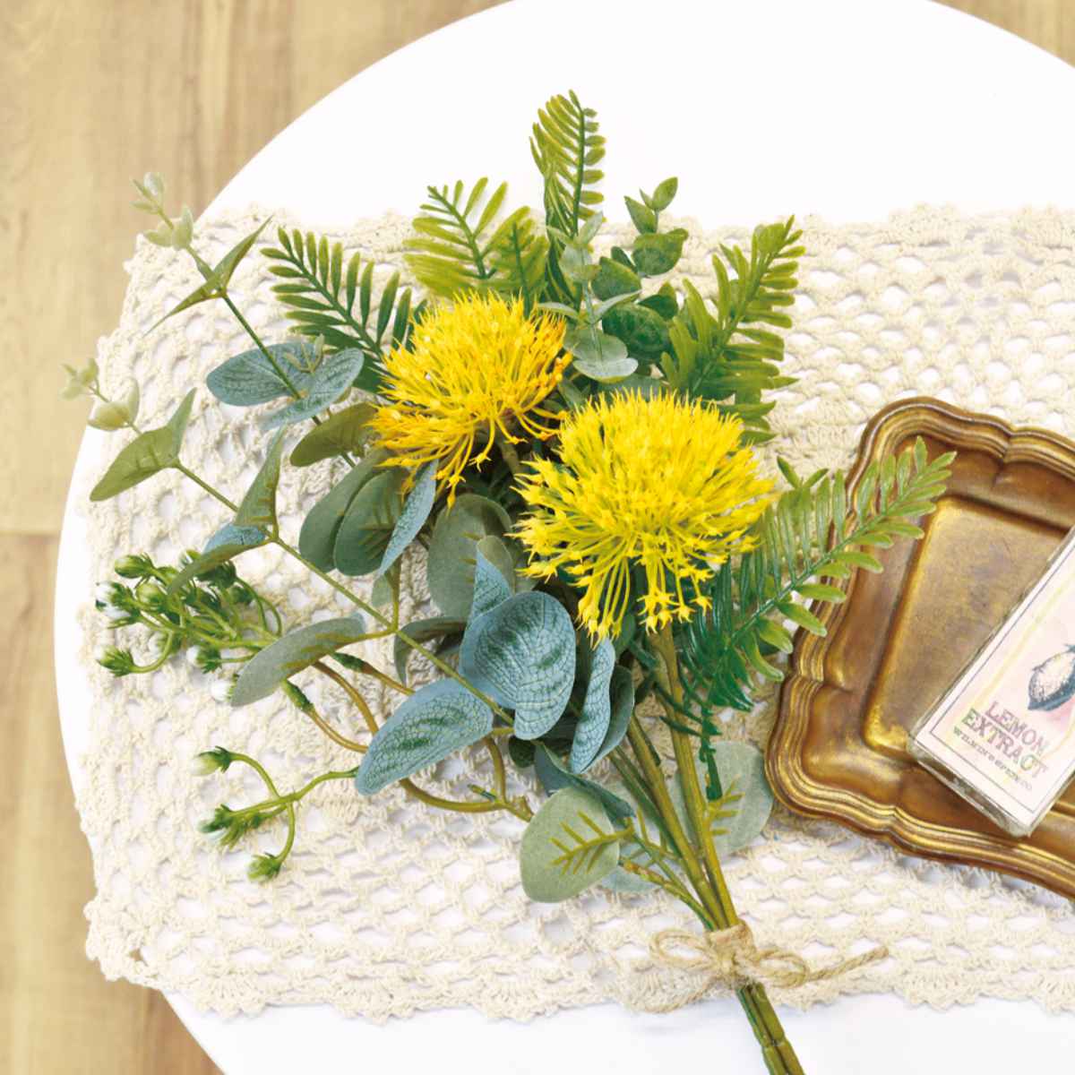 造花 クラシカルブーケ 光触媒 （ ブーケ 花束 花 インテリア フェイク