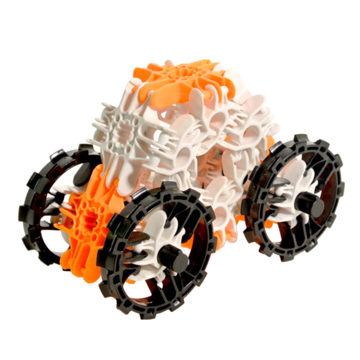 在庫処分特価）知育玩具 ラックスブロックス ミニカー 34ピース入り