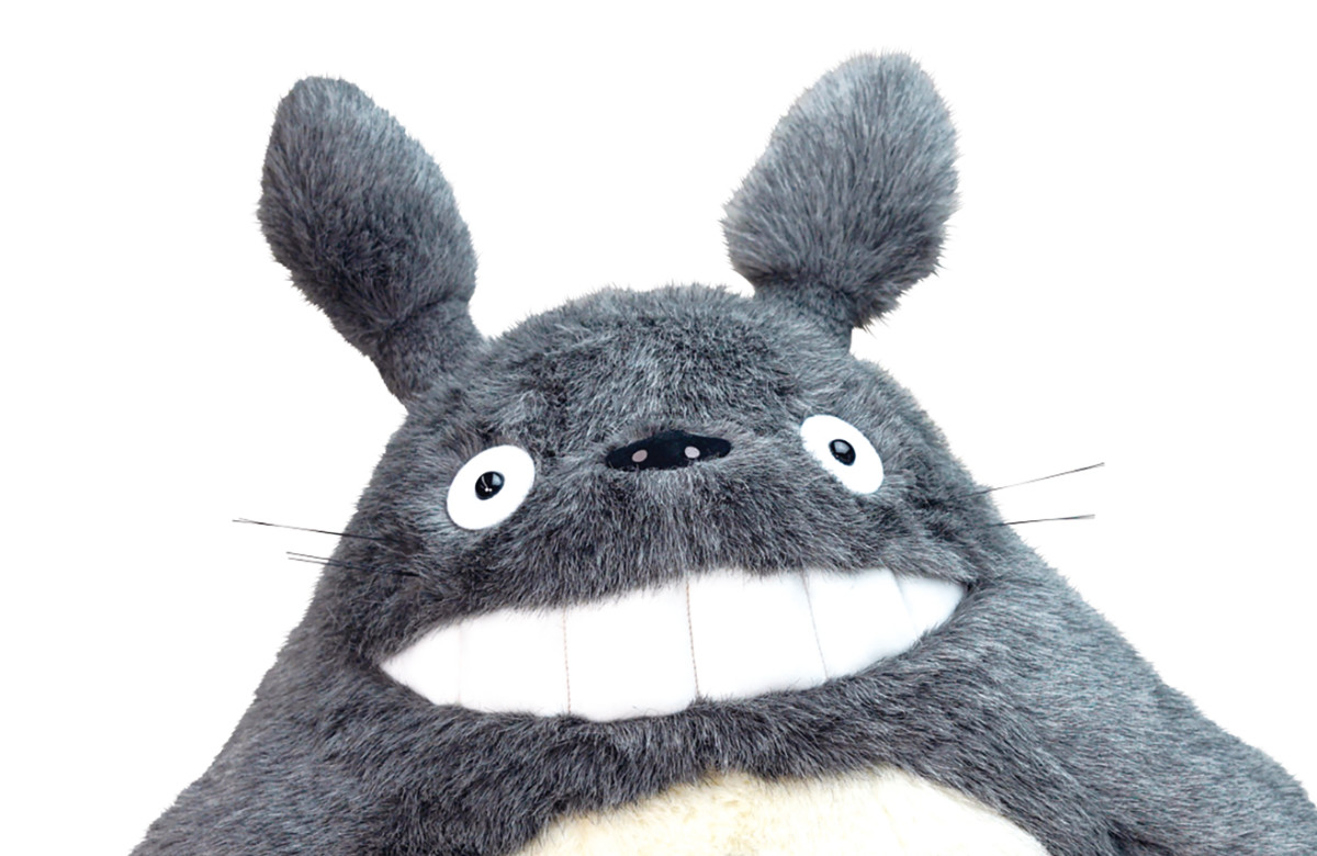 ぬいぐるみ 大トトロ 笑い LL ジブリ （ ヌイグルミ となりのトトロ