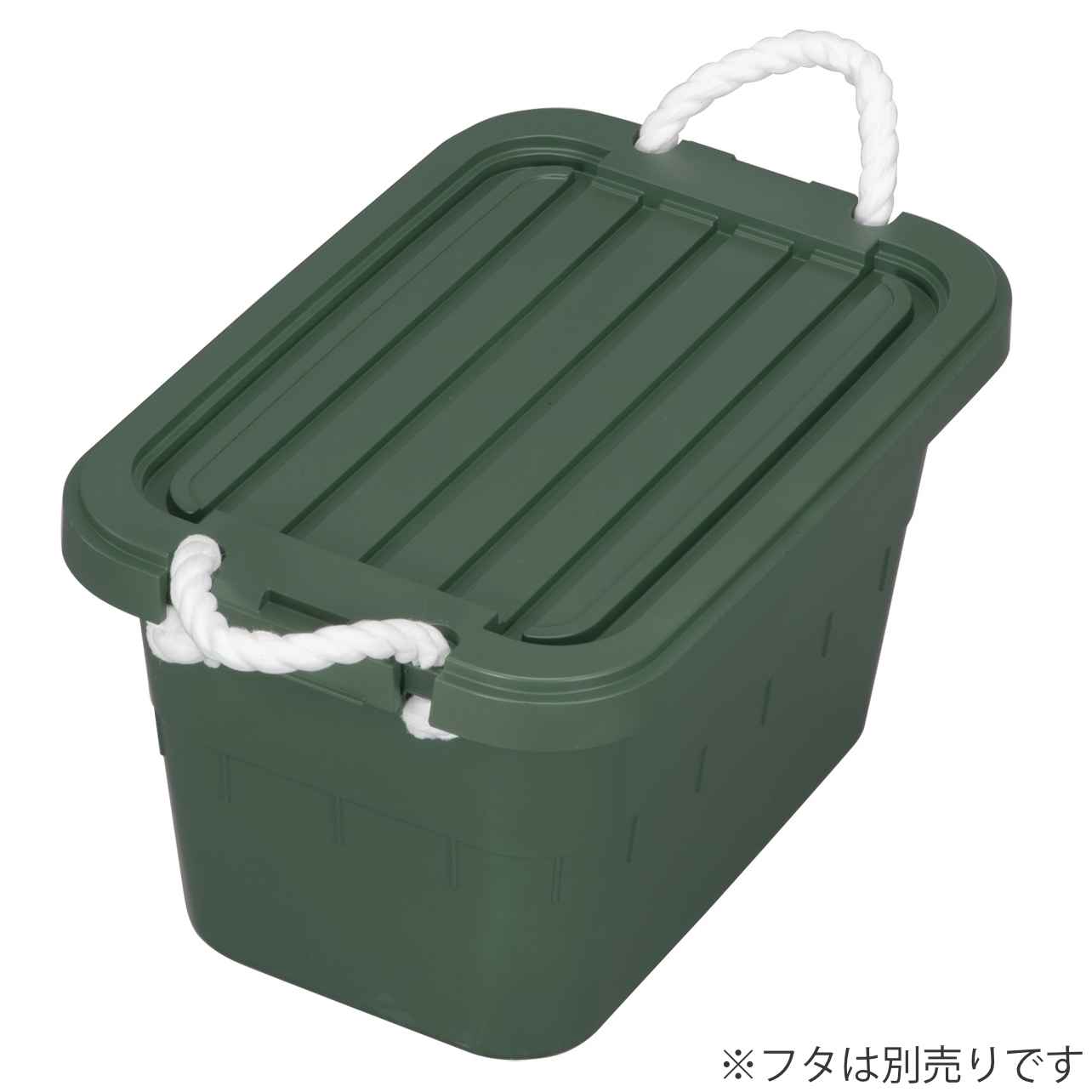 タライ 24L ひも付き 本体のみ （ バケツ たらい 洗い桶 角型 24