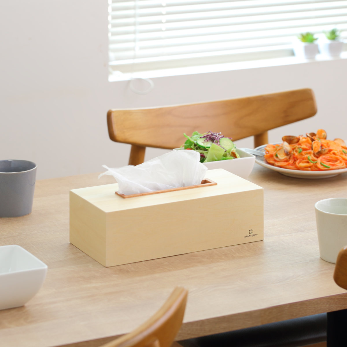 ヤマト工芸 ティッシュケース KOGUCHI 木製 （ おしゃれ ティッシュ