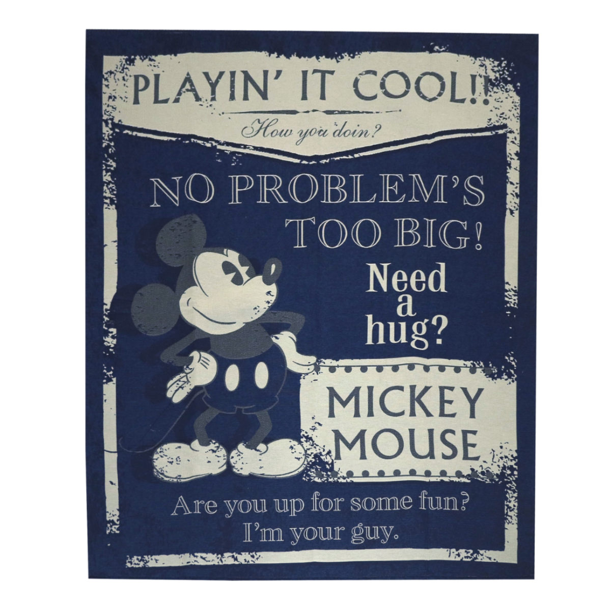 Disney（ディズニー） ラグ 200×240cm ミッキーマウスクラシック