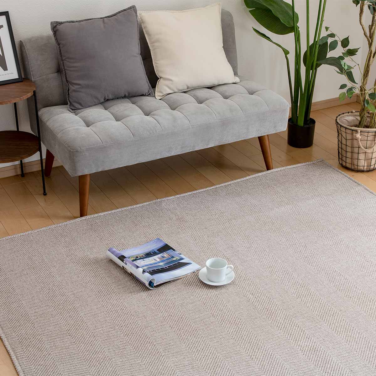 大島屋 ラグ 200×250cm ジャガードラグ （ カーペット 絨毯 マット