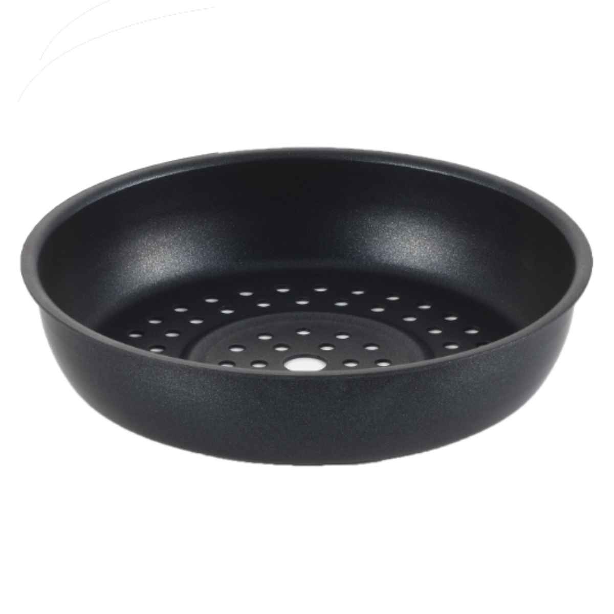 タマハシ 両手鍋 24cm IH対応 囲 深型マルチポット 目皿付き （ ガス火